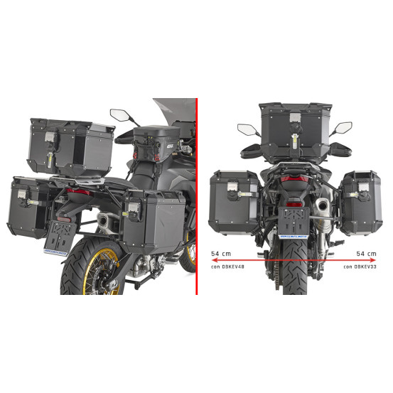 Supports valises Givi PLO9260CAM Voge VALICO 900 DSX 2024