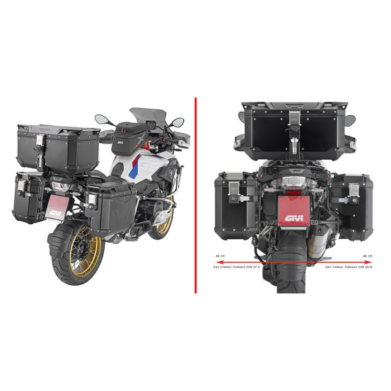 Supports valises Givi PLOS5108CAM BMW 1250 GS 2019 - 2023