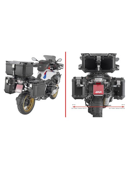 Supports valises Givi PLOS5108CAM BMW 1250 GS 2019 - 2023