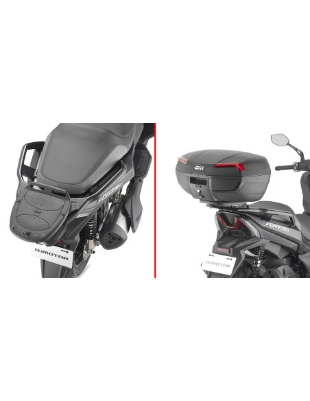 Support top case Givi Monokey/Monolock QJ MOTOR FORT 350 2024