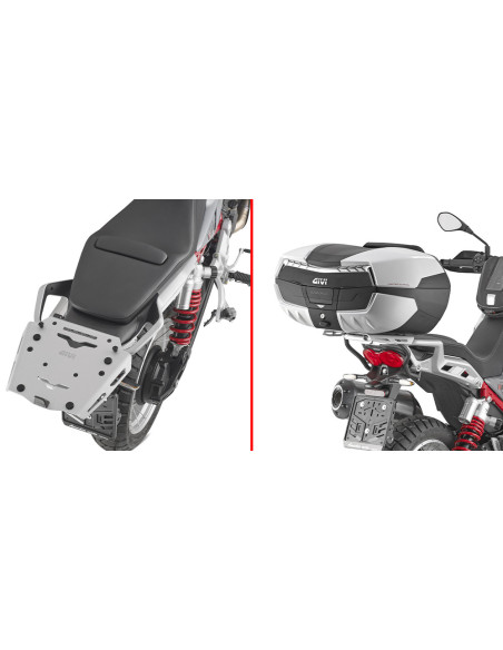 Support top case Givi Monokey Moto Guzzi V85 TT 2024