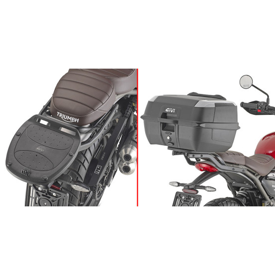 Support top case Givi Monolock Triumph Scrambler 400 X / Speed 400 2024