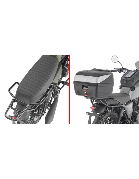 Support top case Givi Monolock BRIXTON CROMWELL 125 2022 - 250 2022 - 2023 / FELSBERG 125 2023