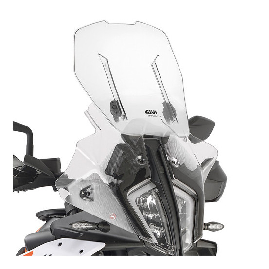 Bulle Givi AIRFLOW KTM 790 - 890 ADVENTURE - 890 SMT 2023 - Incolore