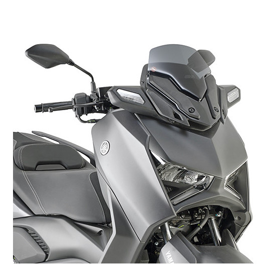 Bulle Givi Yamaha 125 - 300 X-Max 2023 - Fumée
