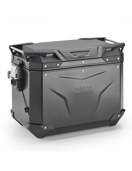 Valise latéral Givi Monokey CAM-SIDE OUTBACK EVO droite 48 Litres sans barillet - Noir