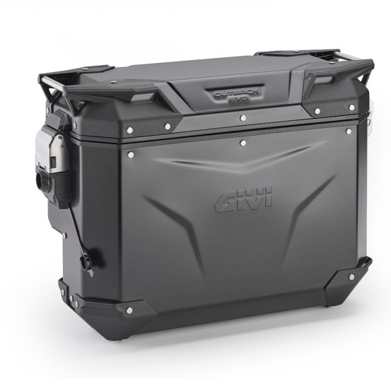Valise latéral Givi Monokey CAM-SIDE OUTBACK EVO droite 33 Litres sans barillet - Noir