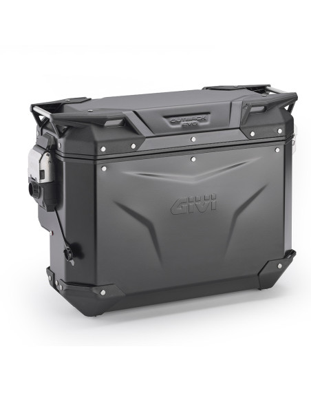 Valise latéral Givi Monokey CAM-SIDE OUTBACK EVO droite 33 Litres sans barillet - Noir