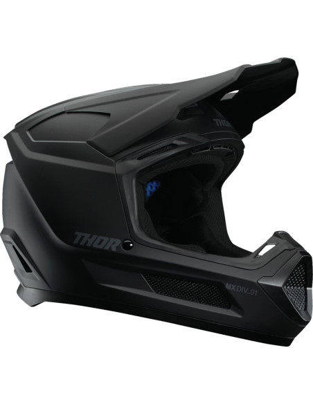Casque cross enfant Thor Fleet Blackout - Noir Mat