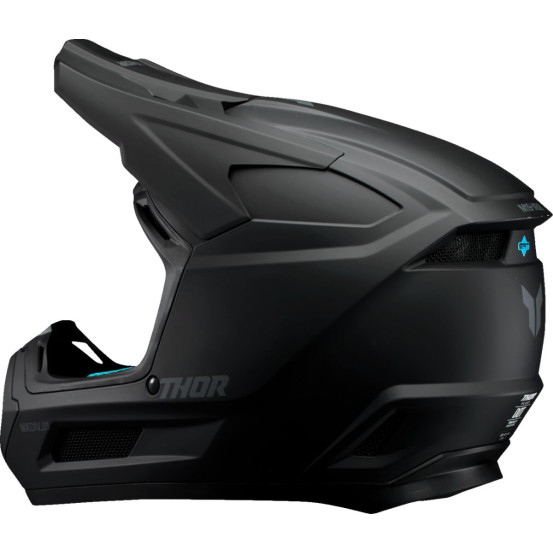 Casque cross enfant Thor Fleet Blackout - Noir Mat