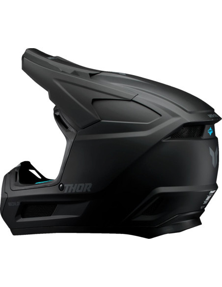 Casque cross enfant Thor Fleet Blackout - Noir Mat