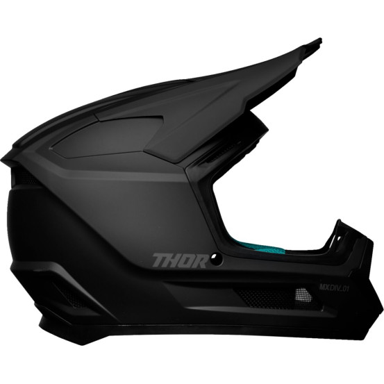Casque cross enfant Thor Fleet Blackout - Noir Mat