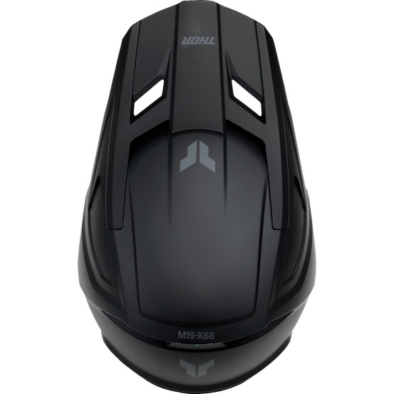 Casque cross enfant Thor Fleet Blackout - Noir Mat