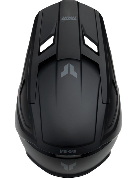 Casque cross enfant Thor Fleet Blackout - Noir Mat