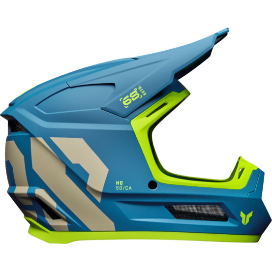 Casque cross enfant Thor Fleet Forge - Bleu