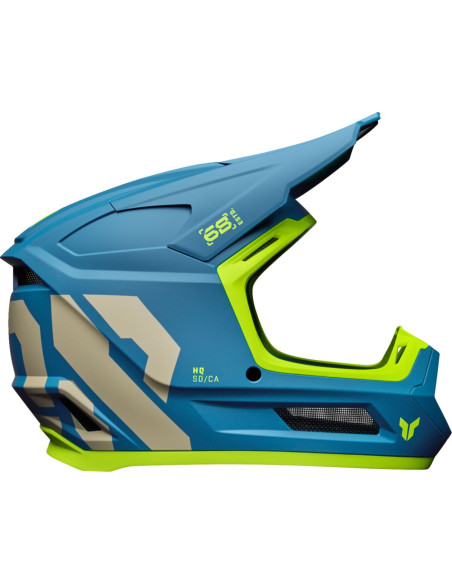 Casque cross enfant Thor Fleet Forge - Bleu
