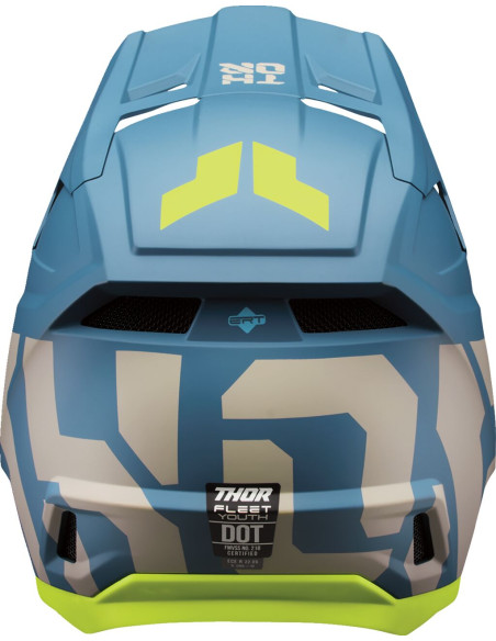 Casque cross enfant Thor Fleet Forge - Bleu