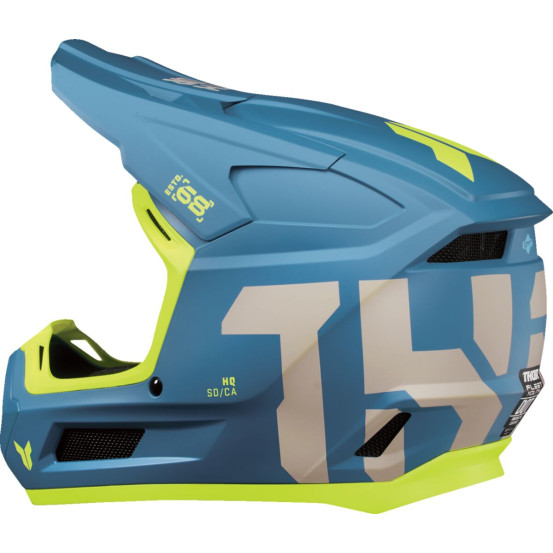 Casque cross enfant Thor Fleet Forge - Bleu