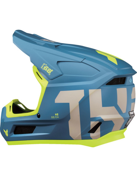 Casque cross enfant Thor Fleet Forge - Bleu