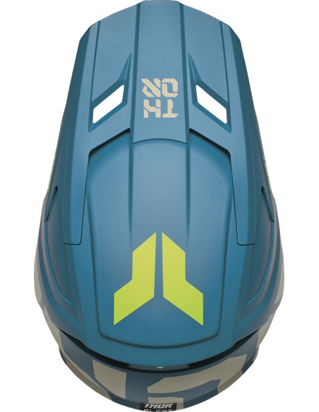 Casque cross enfant Thor Fleet Forge - Bleu