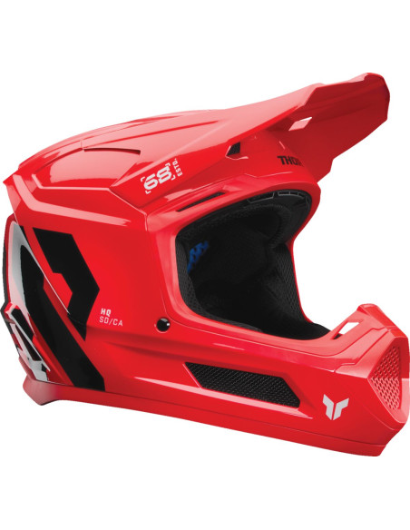 Casque cross enfant Thor Fleet Forge - Rouge