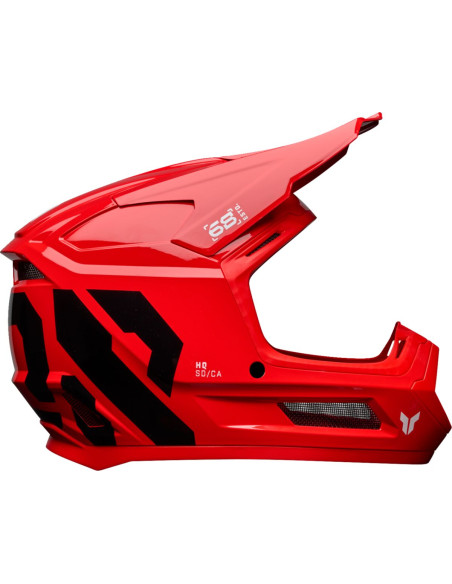 Casque cross enfant Thor Fleet Forge - Rouge