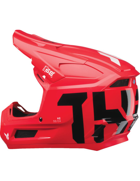 Casque cross enfant Thor Fleet Forge - Rouge