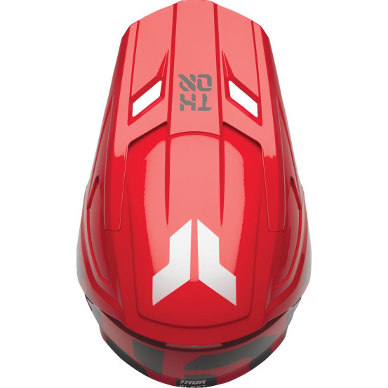 Casque cross enfant Thor Fleet Forge - Rouge
