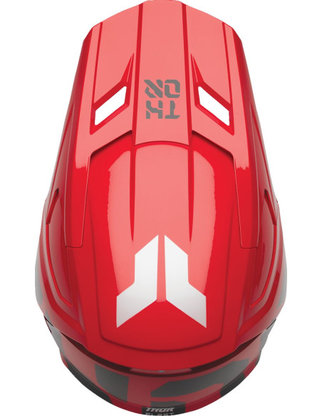 Casque cross enfant Thor Fleet Forge - Rouge