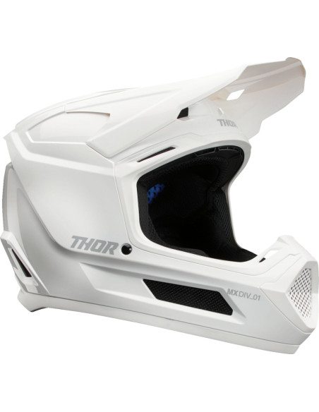Casque cross enfant Thor Fleet Whiteout - Blanc