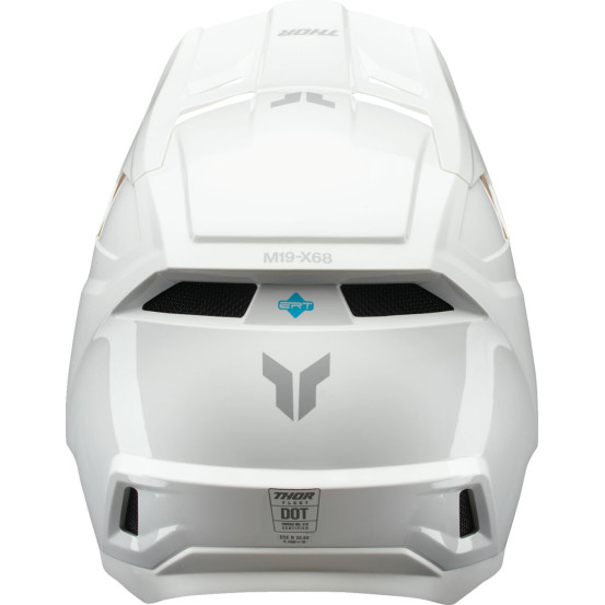 Casque cross enfant Thor Fleet Whiteout - Blanc