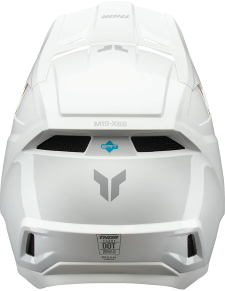 Casque cross enfant Thor Fleet Whiteout - Blanc