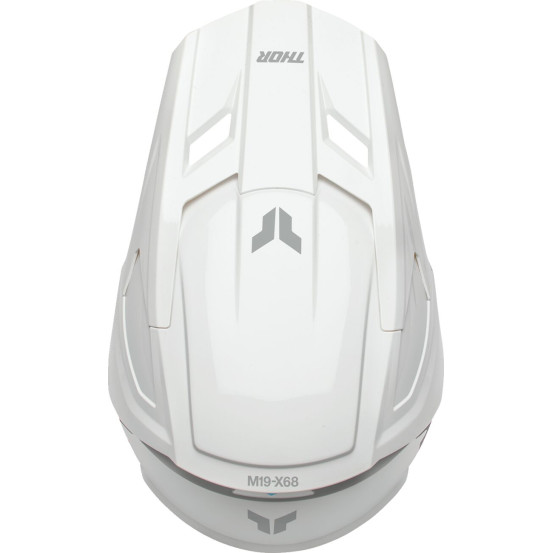 Casque cross enfant Thor Fleet Whiteout - Blanc