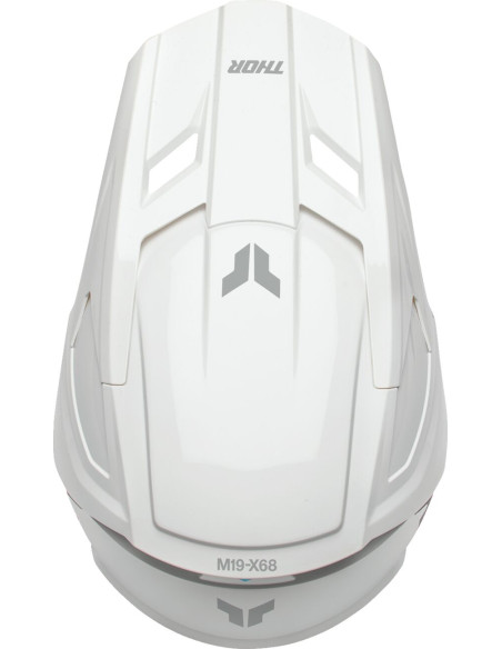 Casque cross enfant Thor Fleet Whiteout - Blanc