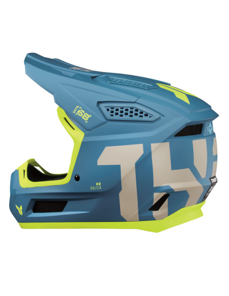 Casque cross Thor Fleet Forge - Bleu