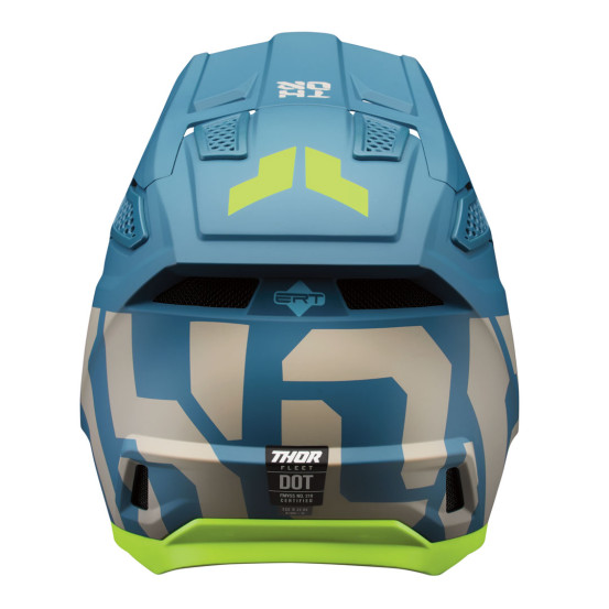 Casque cross Thor Fleet Forge - Bleu