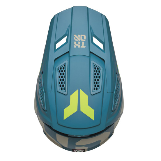 Casque cross Thor Fleet Forge - Bleu