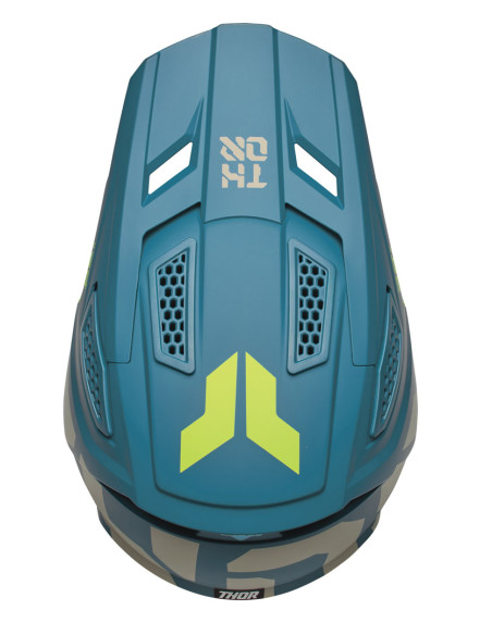 Casque cross Thor Fleet Forge - Bleu