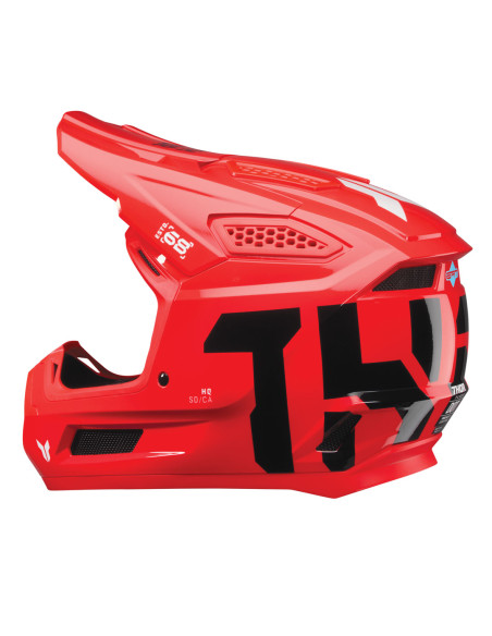 Casque cross Thor Fleet Forge - Rouge