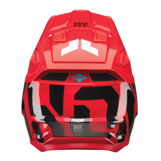 Casque cross Thor Fleet Forge - Rouge