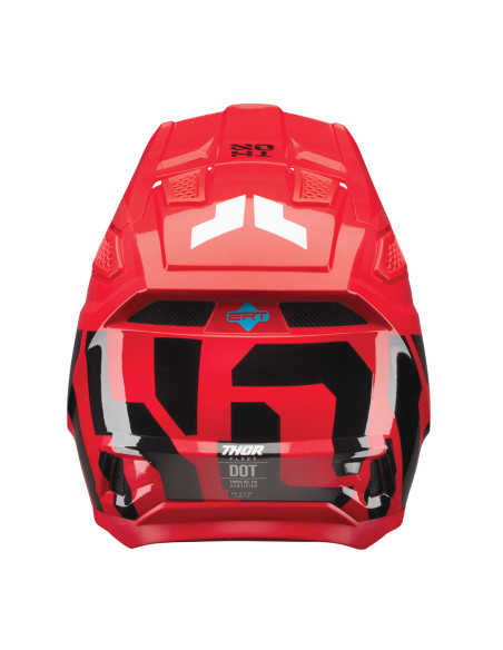 Casque cross Thor Fleet Forge - Rouge