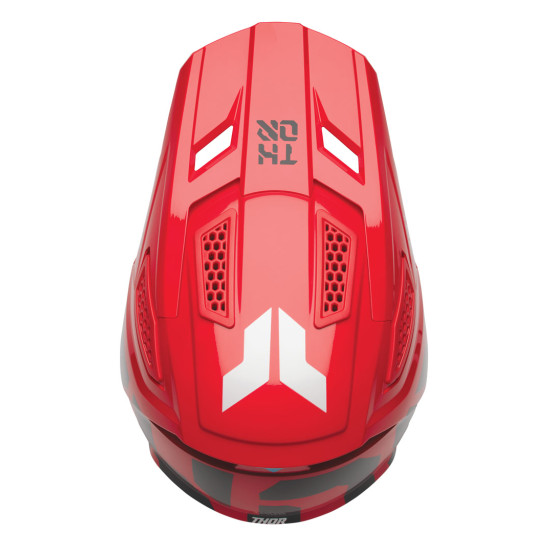 Casque cross Thor Fleet Forge - Rouge