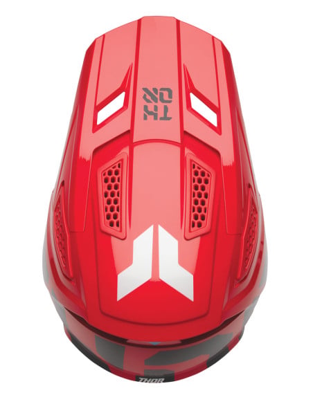 Casque cross Thor Fleet Forge - Rouge