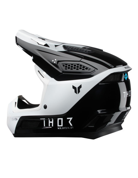 Casque cross Thor Fleet Storm - Noir Blanc
