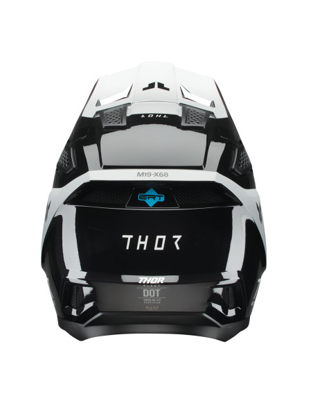 Casque cross Thor Fleet Storm - Noir Blanc