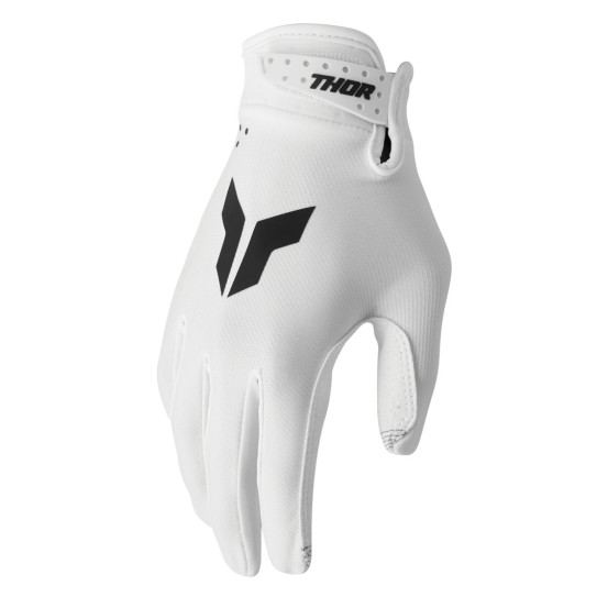 Gants cross Thor Spring 2025 Launchmode - Blanc