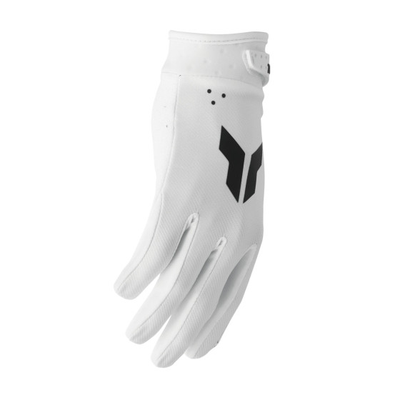Gants cross Thor Spring 2025 Launchmode - Blanc