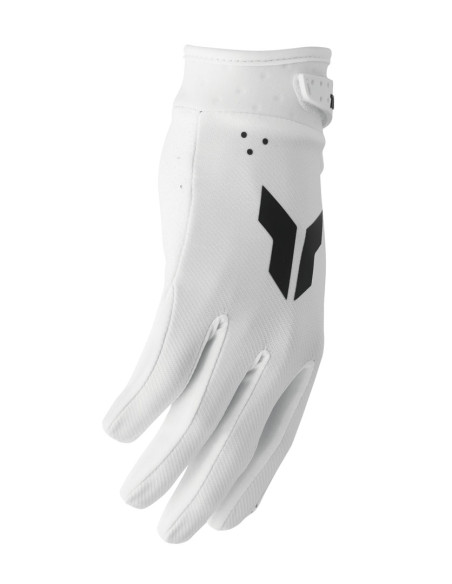 Gants cross Thor Spring 2025 Launchmode - Blanc