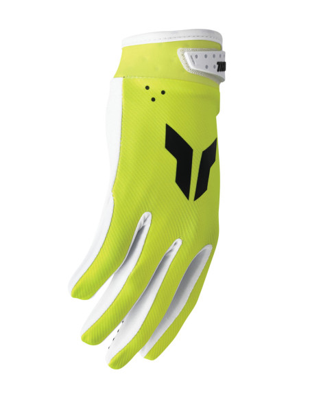 Gants cross Thor Spring 2025 Launchmode - Jaune Acid