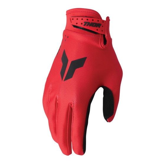 Gants cross Thor Spring 2025 Launchmode - Rouge